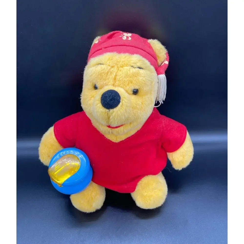 Vintage Disney Winnie the Pooh Plush Stuffed Animal 1998 by Mattel 11